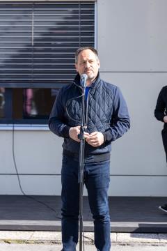 Dan zdravja 2025 otvoritev pozdravni govor  župan g. Anton Preksavec